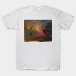 Iceberg Fantasy by Frederic Edwin Church T-Shirt